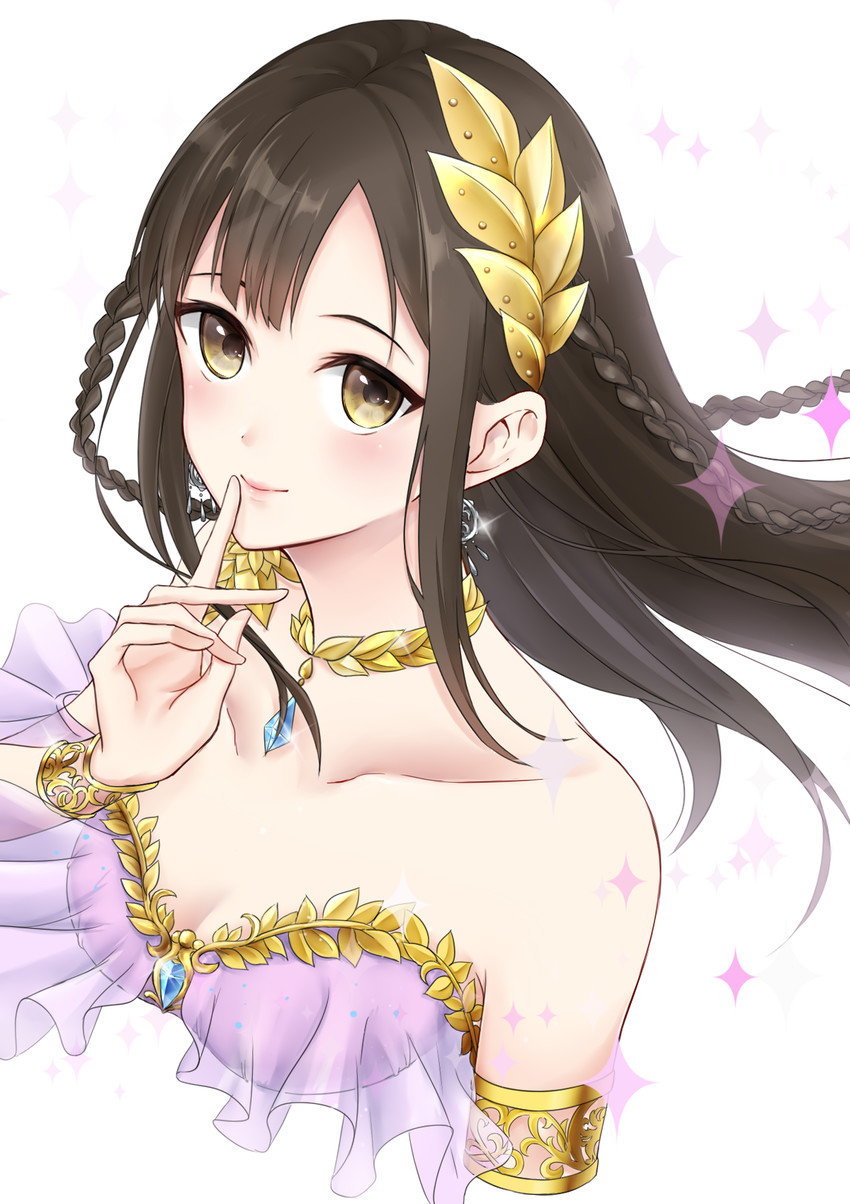 mizumoto yukari (idolmaster and 1 more) drawn by aoyashio_rin