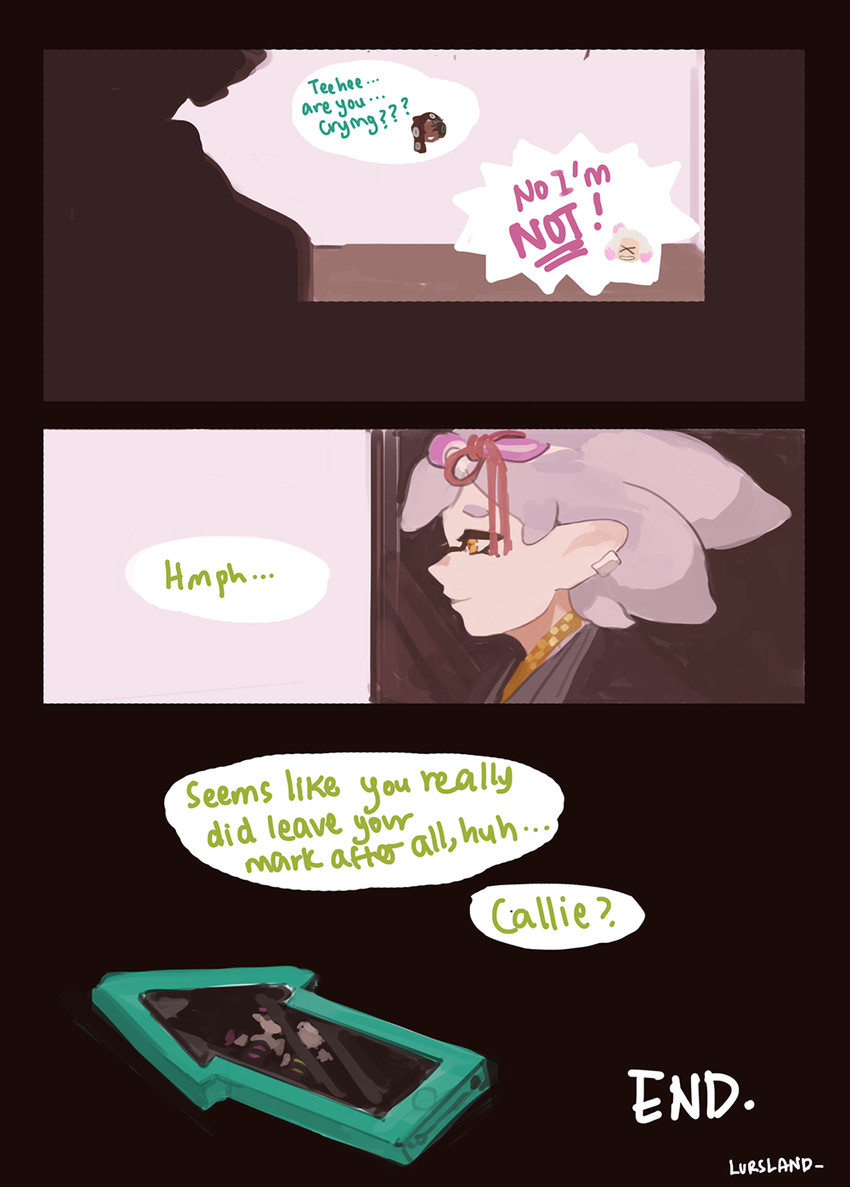 callie, marina, pearl, and marie (splatoon and 1 more) drawn by lurs_(lursland)