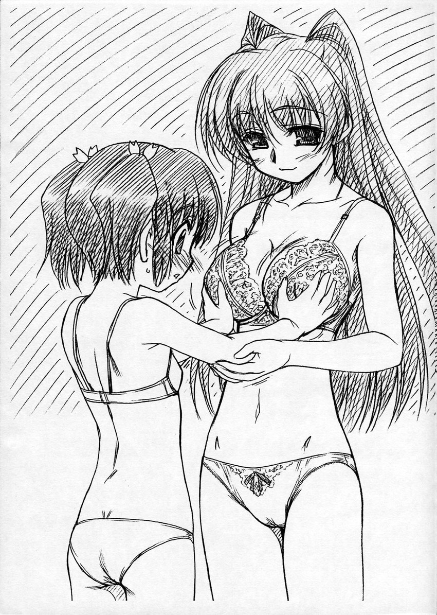 kousaka tamaki and yuzuhara konomi (to heart and 1 more) drawn by route39 and zenki_(mekong_delta)