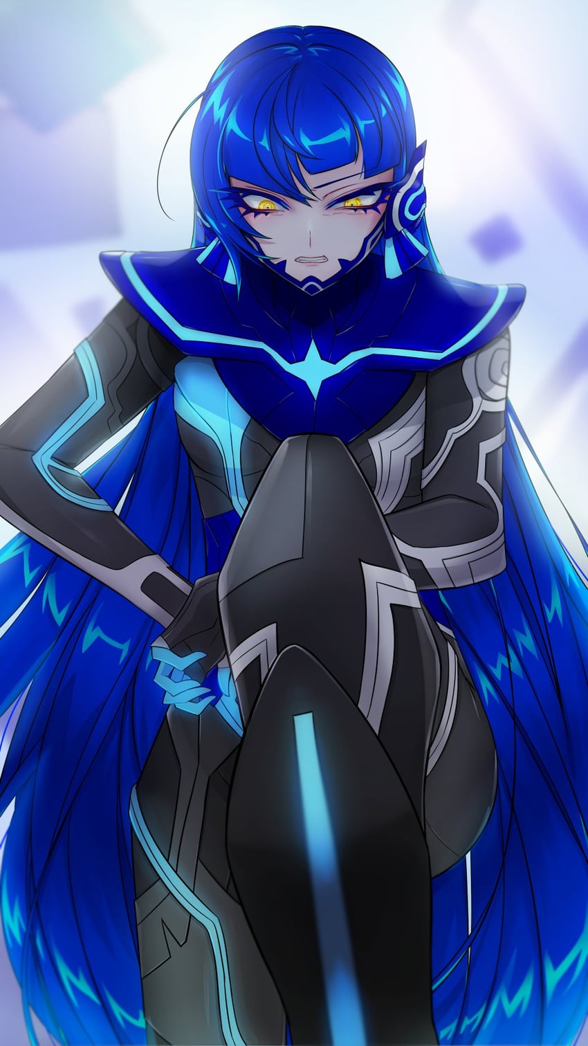 protagonist (shin megami tensei and 1 more) drawn by 0_0c0ff