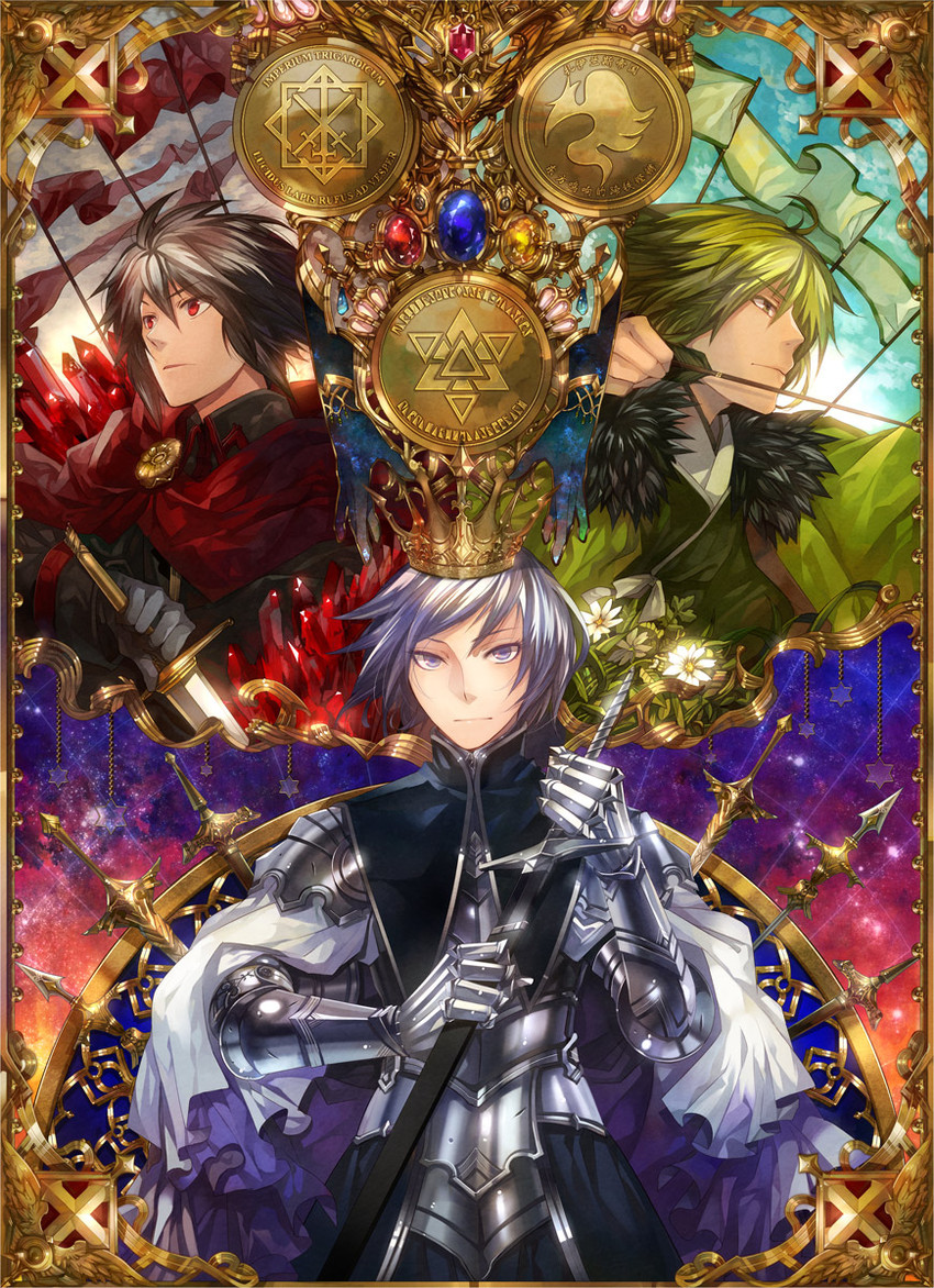 lucas, emanuel, and raineis han (pixiv fantasia and 1 more) drawn by kyoka_hatori
