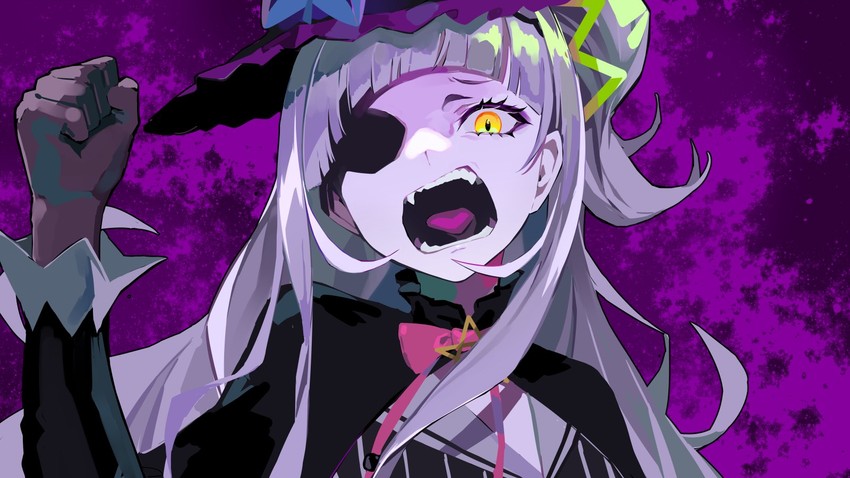 murasaki shion (hololive and 2 more) drawn by lam_(ramdayo)