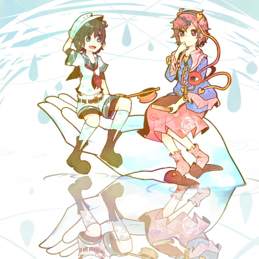 komeiji satori and murasa minamitsu (touhou) drawn by itomugi-kun