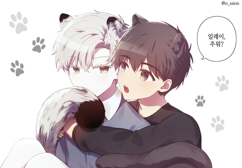 jeong taeui and ilay riegrow (passion) drawn by o_ssion