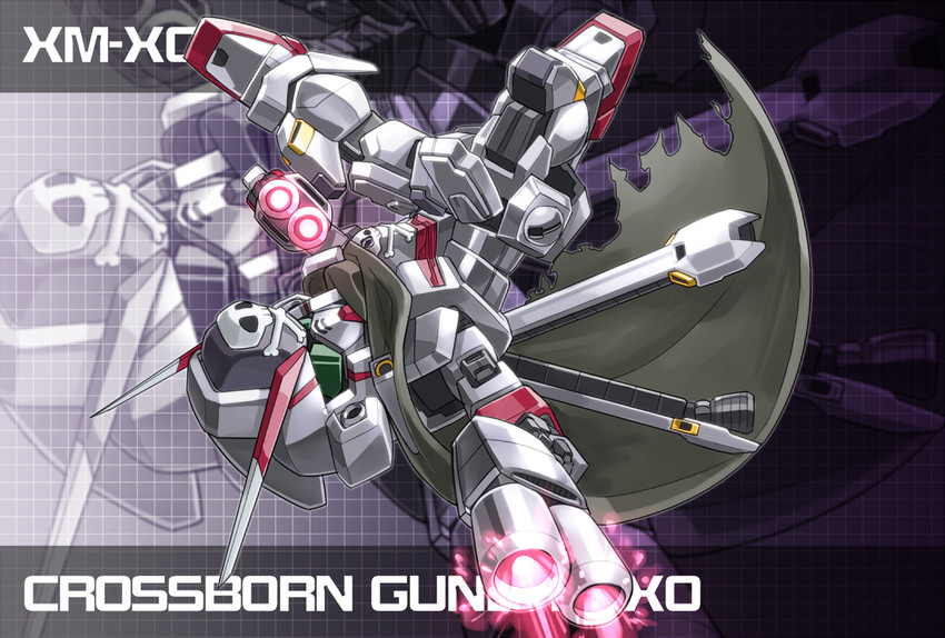 crossbone gundam x-0 (gundam and 2 more) drawn by memento_vivi