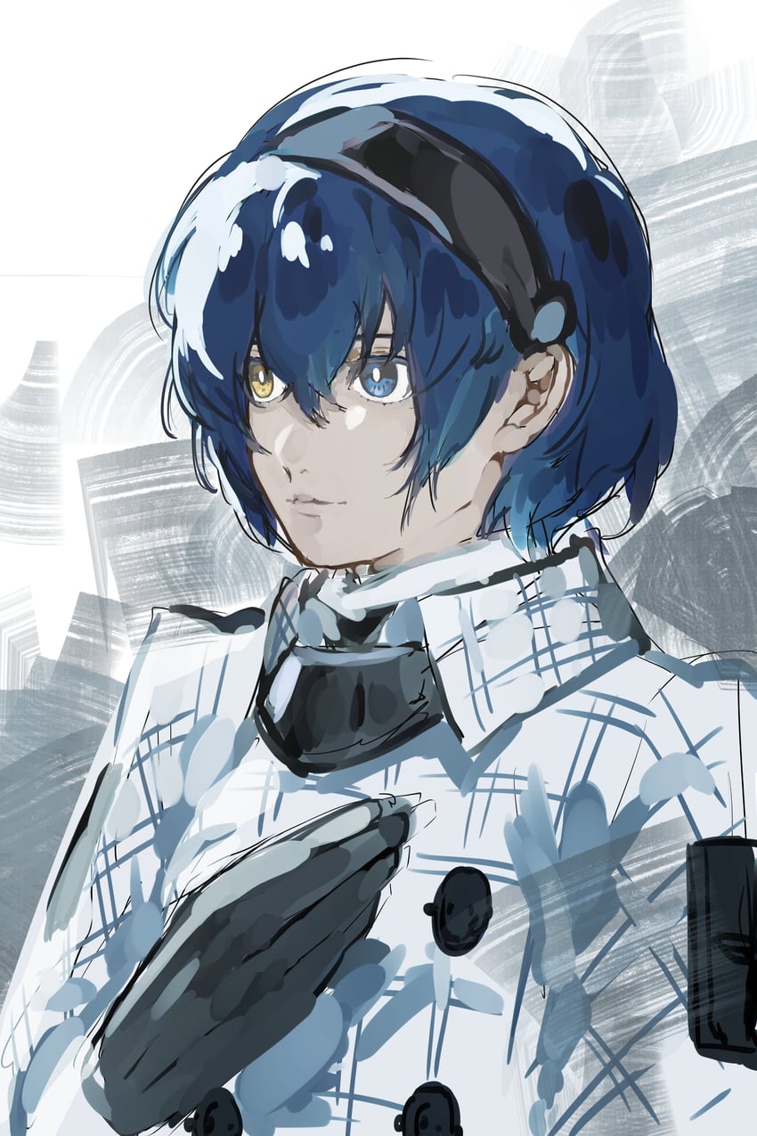 protagonist (metaphor: refantazio) drawn by mouri0724