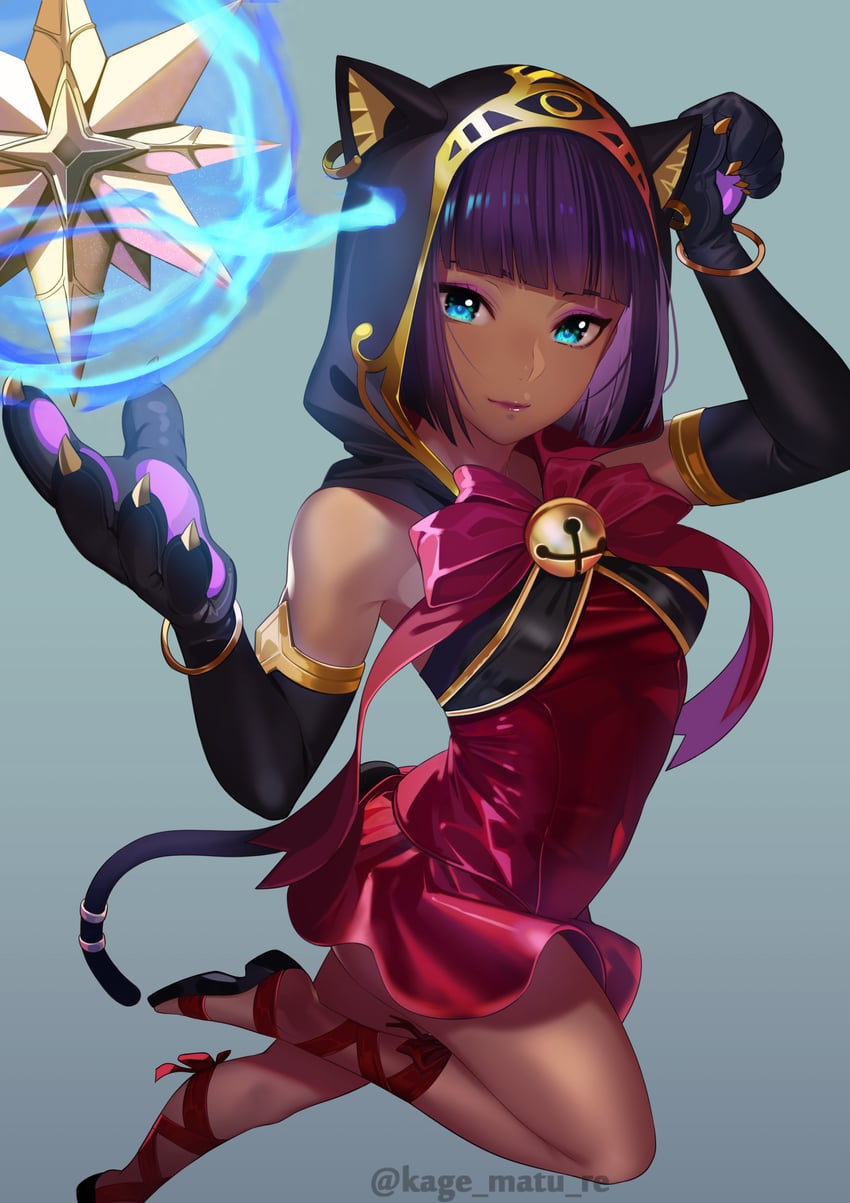 menat (street fighter and 1 more) drawn by kagematsuri