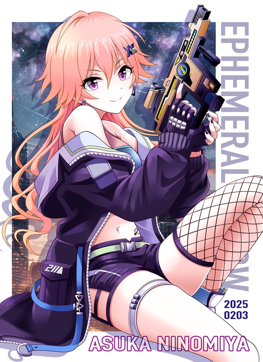 ninomiya asuka (idolmaster and 2 more) drawn by eva_16-gouki