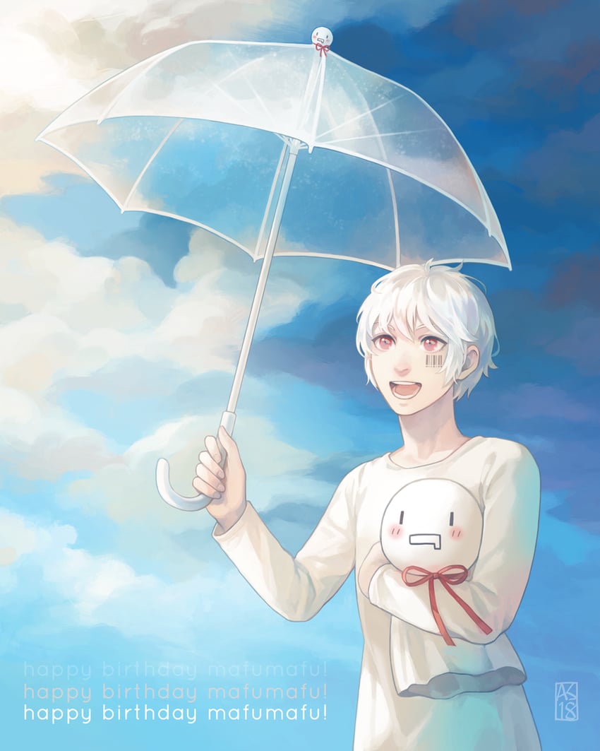 mafumafu (indie utaite) drawn by driftwoodwolf