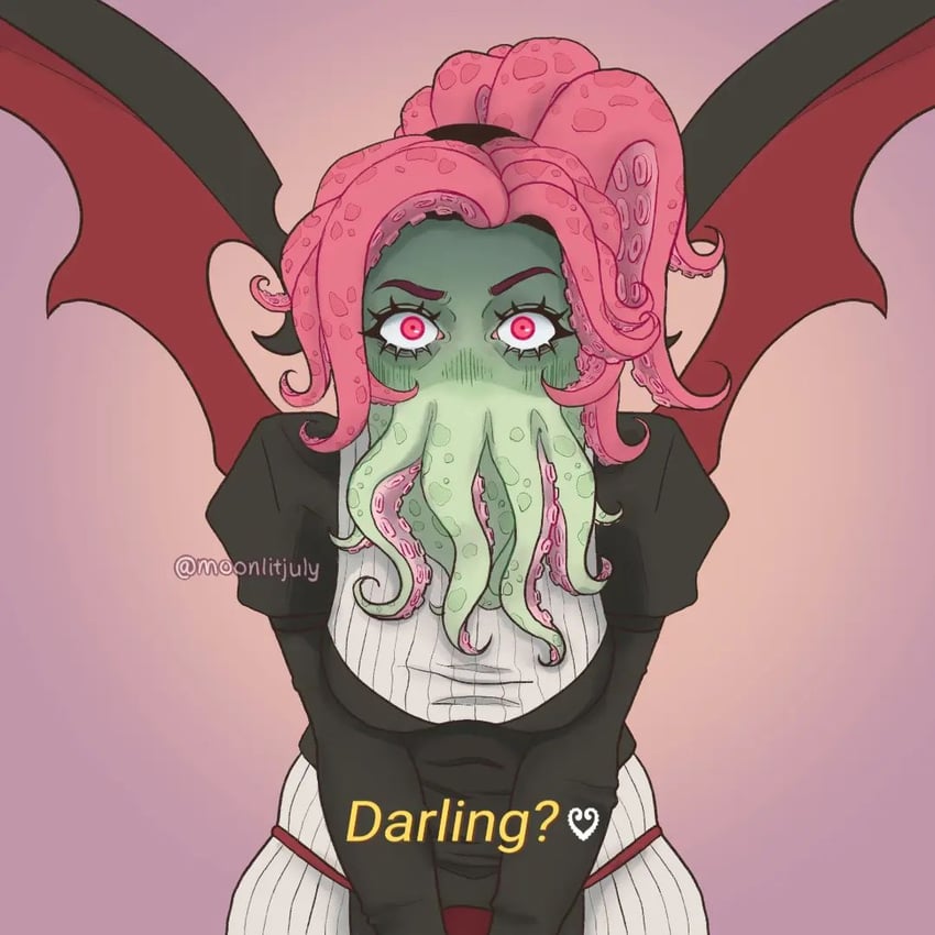 ln'eta (cthulhu mythos and 1 more) drawn by moonlitjuly