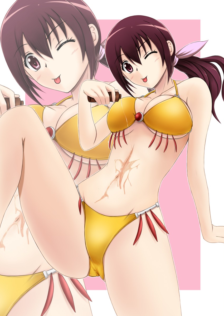 hoshizora ikuyo (precure and 1 more) drawn by fuuma_nagi