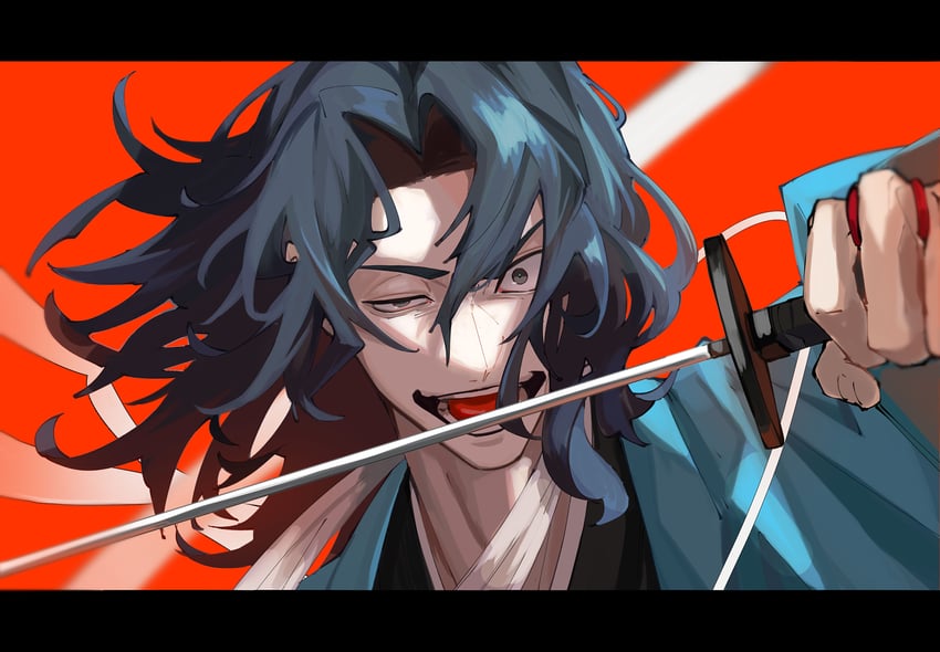 saitou hajime (fate and 1 more) drawn by haruakira