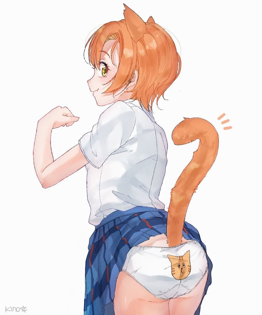 hoshizora rin (love live! and 1 more) drawn by kino-maru_inu