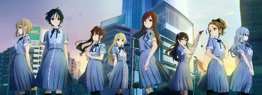takigawa miu, maruyama akane, saito nicole, fujima sakura, sato reika, and 3 more (22/7) drawn by horiguchi_yukiko