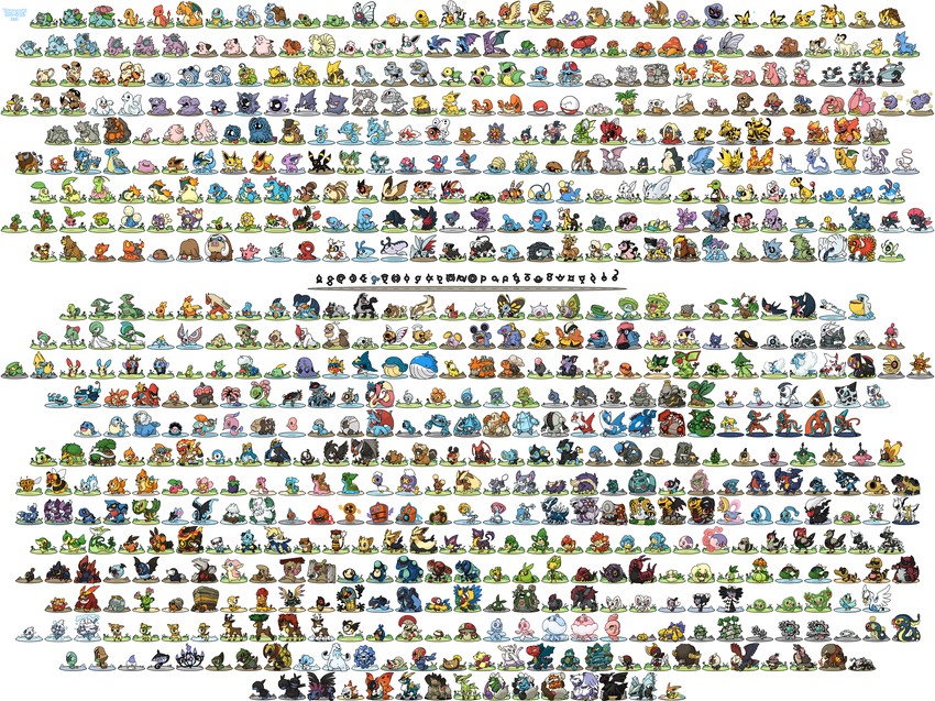 pikachu, gardevoir, eevee, rotom, charizard, and 667 more (pokemon) drawn by ditb