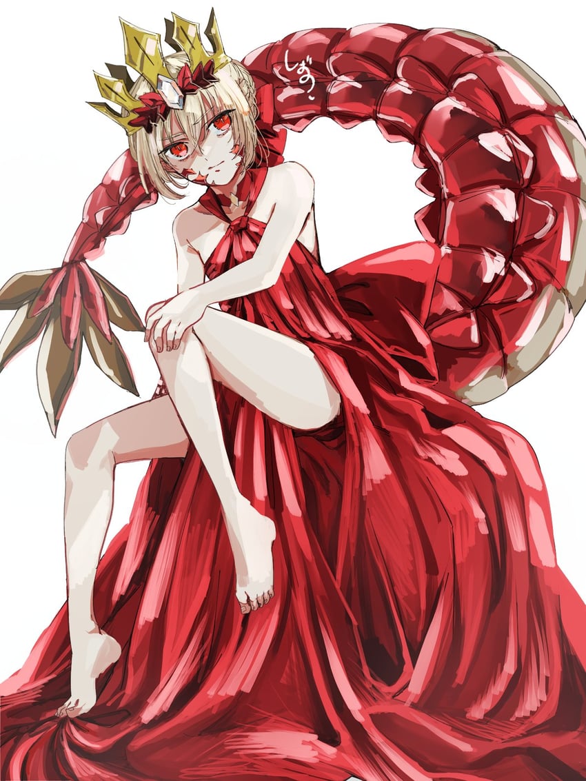 nero claudius and queen draco (fate and 1 more) drawn by cibamatoxins