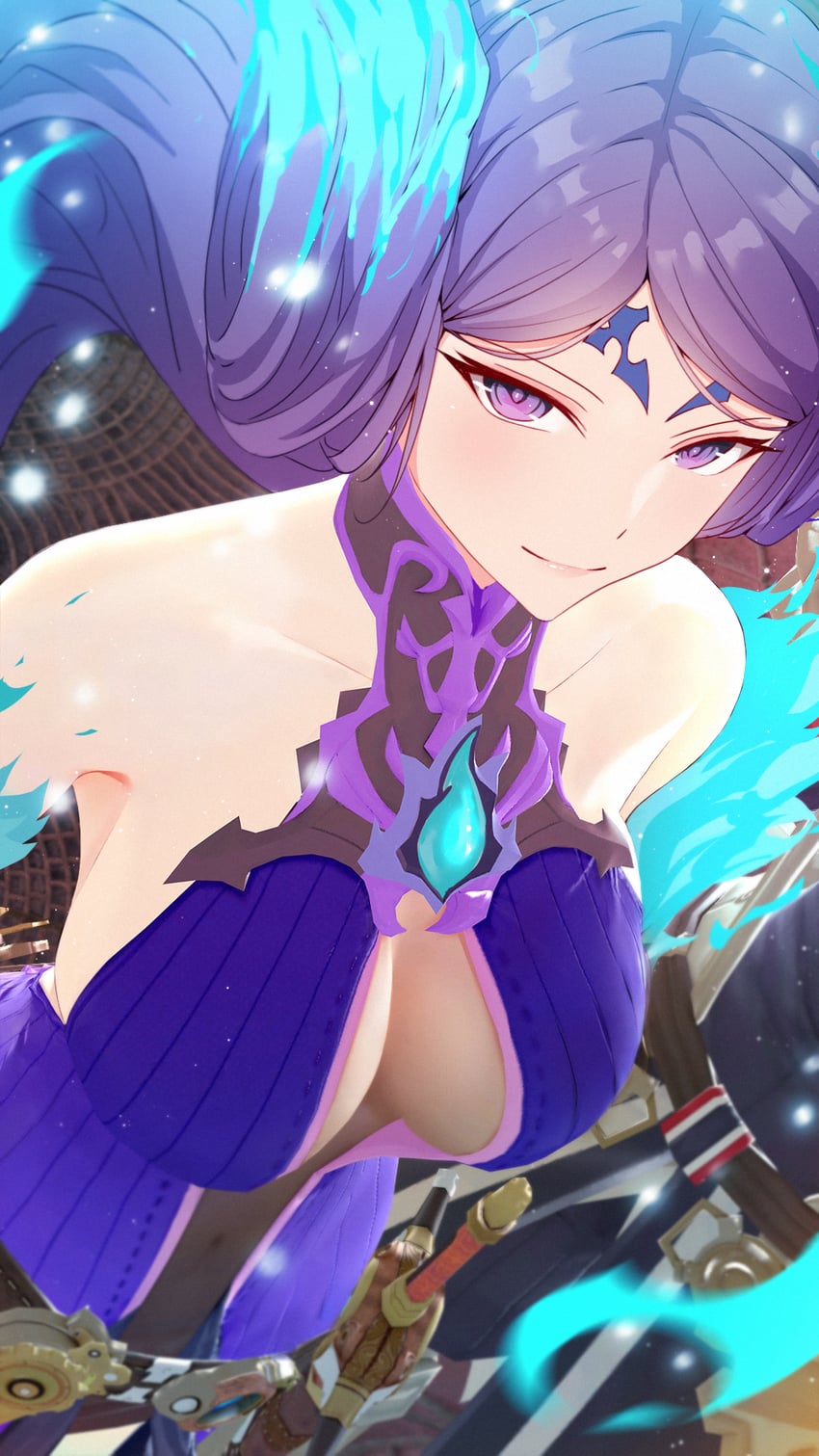 morag ladair and brighid (xenoblade chronicles and 1 more) drawn by sculp2