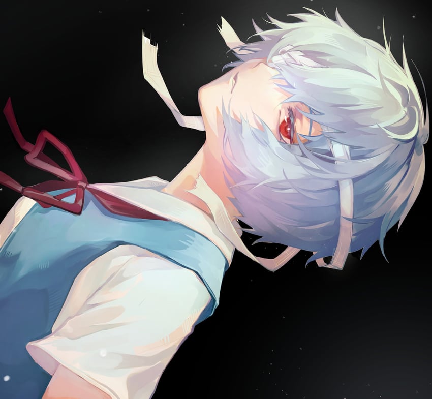 ayanami rei (neon genesis evangelion) drawn by b.s_(fwpt2745)