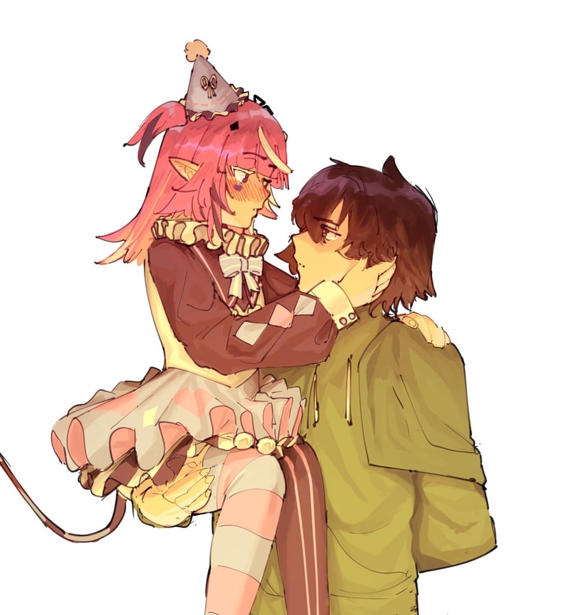 vedal987 and camila (indie virtual youtuber and 1 more) drawn by otjareniy
