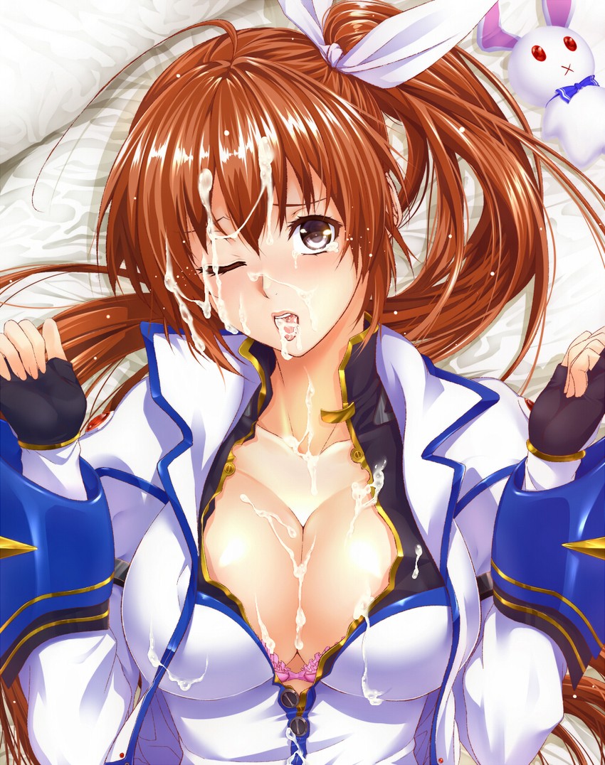 takamachi nanoha and sacred heart (lyrical nanoha and 1 more) drawn by zucchini