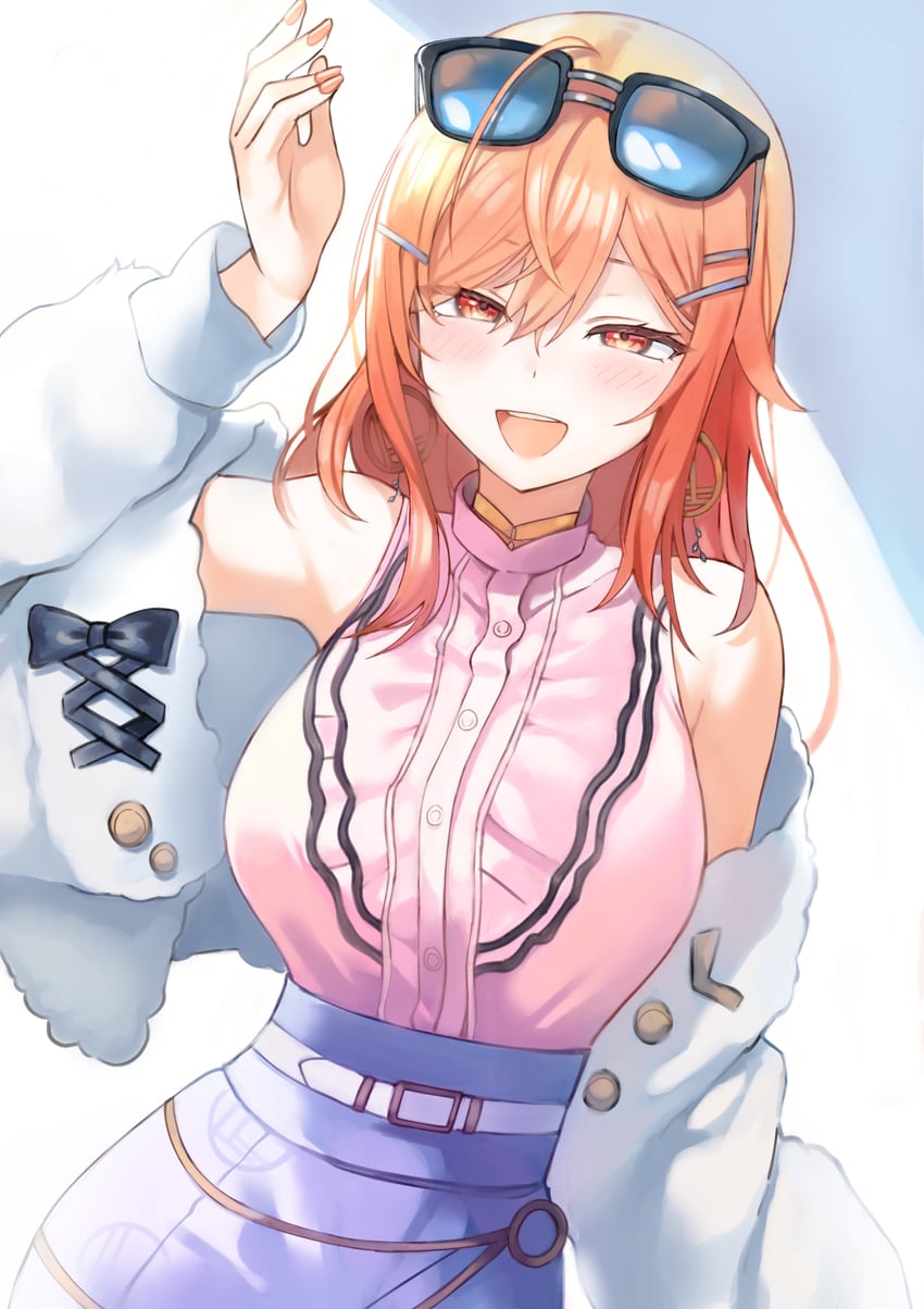 ichijou ririka (hololive and 1 more) drawn by mahou_io