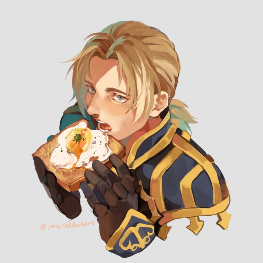 anduin wrynn (warcraft and 1 more) drawn by worvies