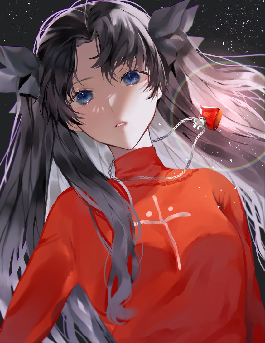 tohsaka rin (fate and 1 more) drawn by shimatori_(sanyyyy)