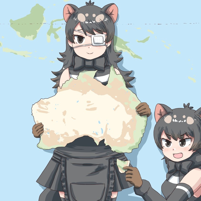 australian devil and tasmanian devil (kemono friends) drawn by mukouyama_mu