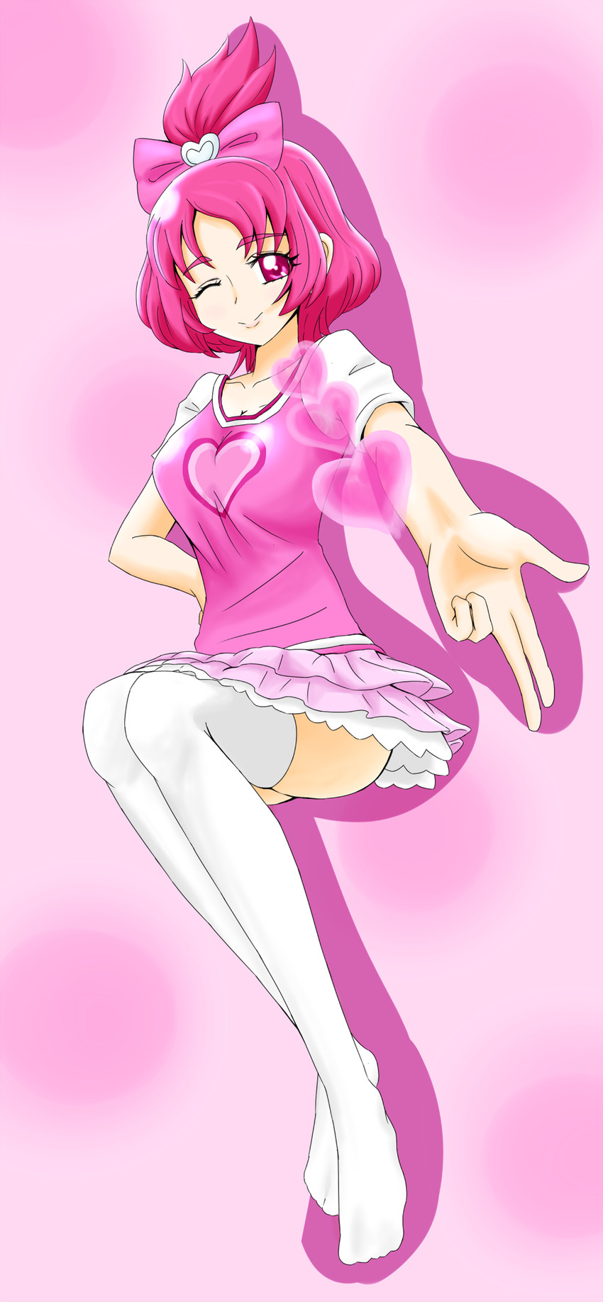 sharuru (precure and 1 more) drawn by amida_desuyo
