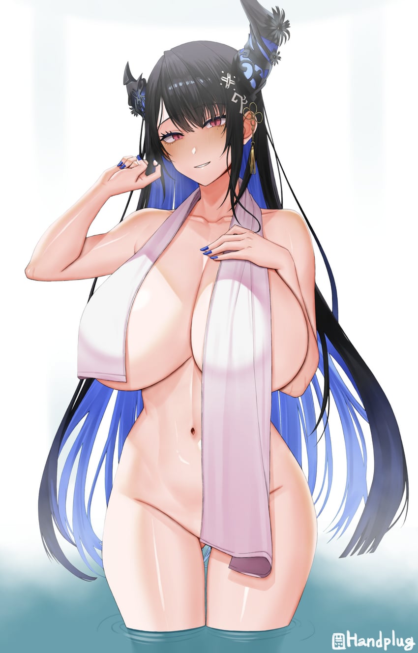 nerissa ravencroft (hololive and 1 more) drawn by handplug