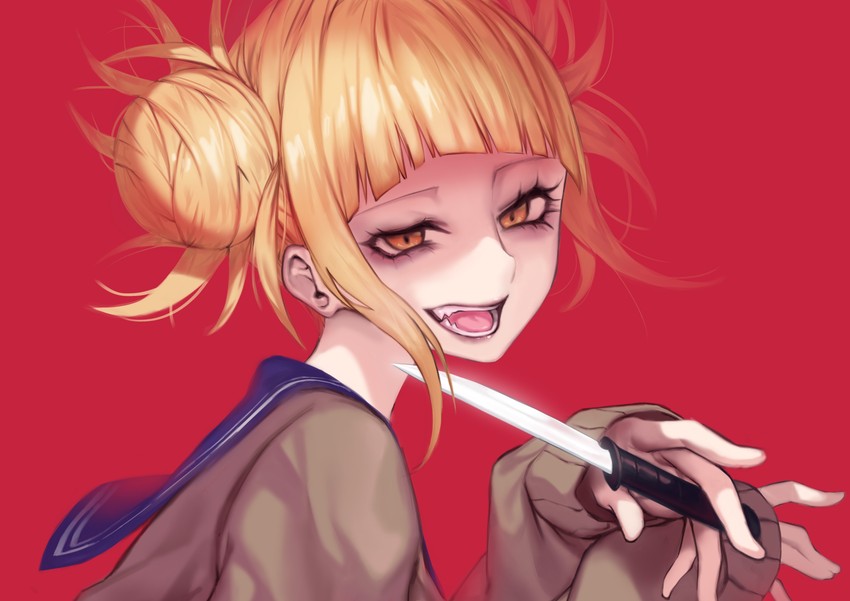 toga himiko (boku no hero academia) drawn by doku-chan_(dokkudokudoku)