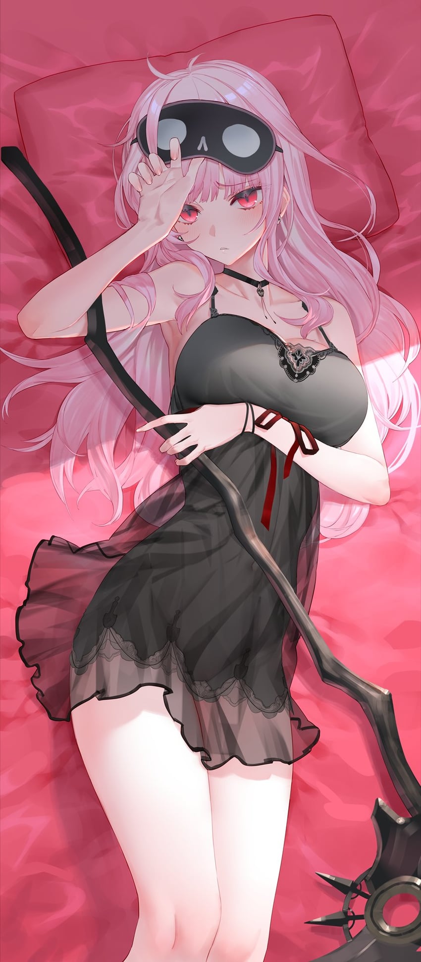mori calliope (hololive and 1 more) drawn by izumi_sai