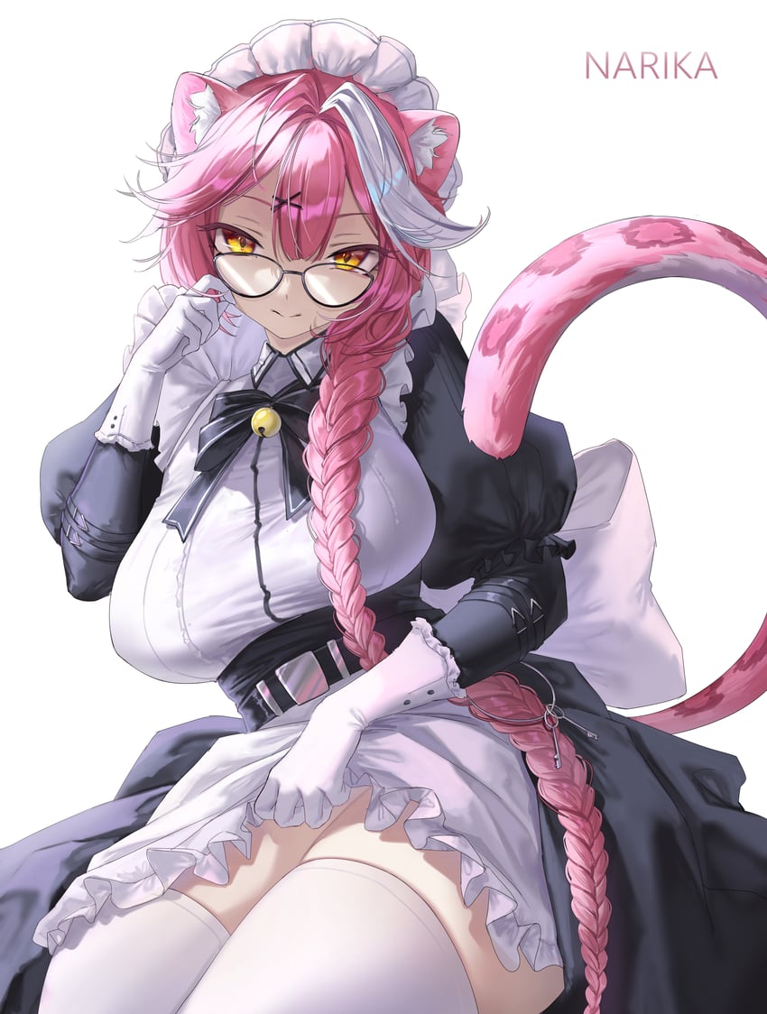 raora panthera (hololive and 1 more) drawn by narika_(narikakkkk)