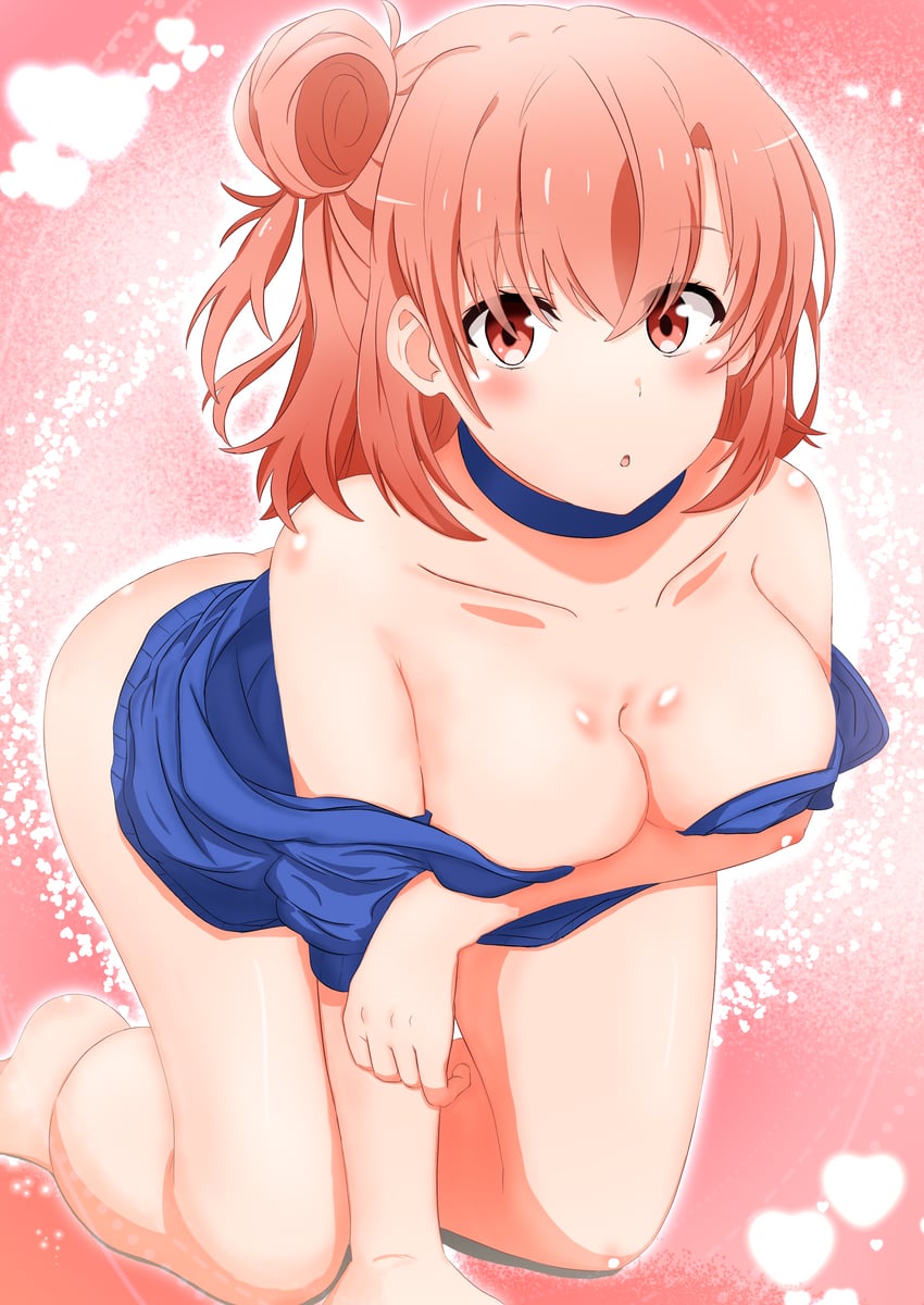 yuigahama yui (yahari ore no seishun lovecome wa machigatteiru.) drawn by jksfs