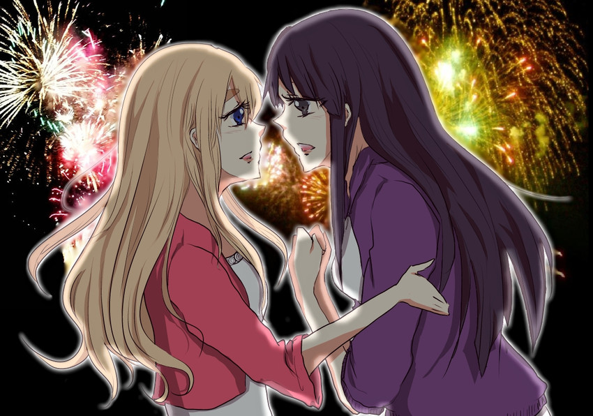 akiyama mio and kotobuki tsumugi (k-on!) drawn by umu_0x0