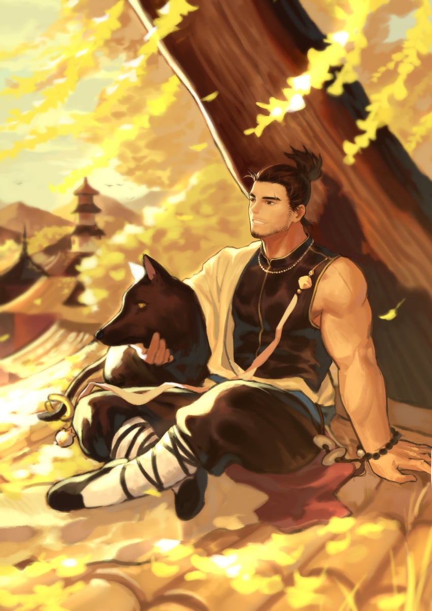 male priest and monk (dungeon and fighter) drawn by baimeme