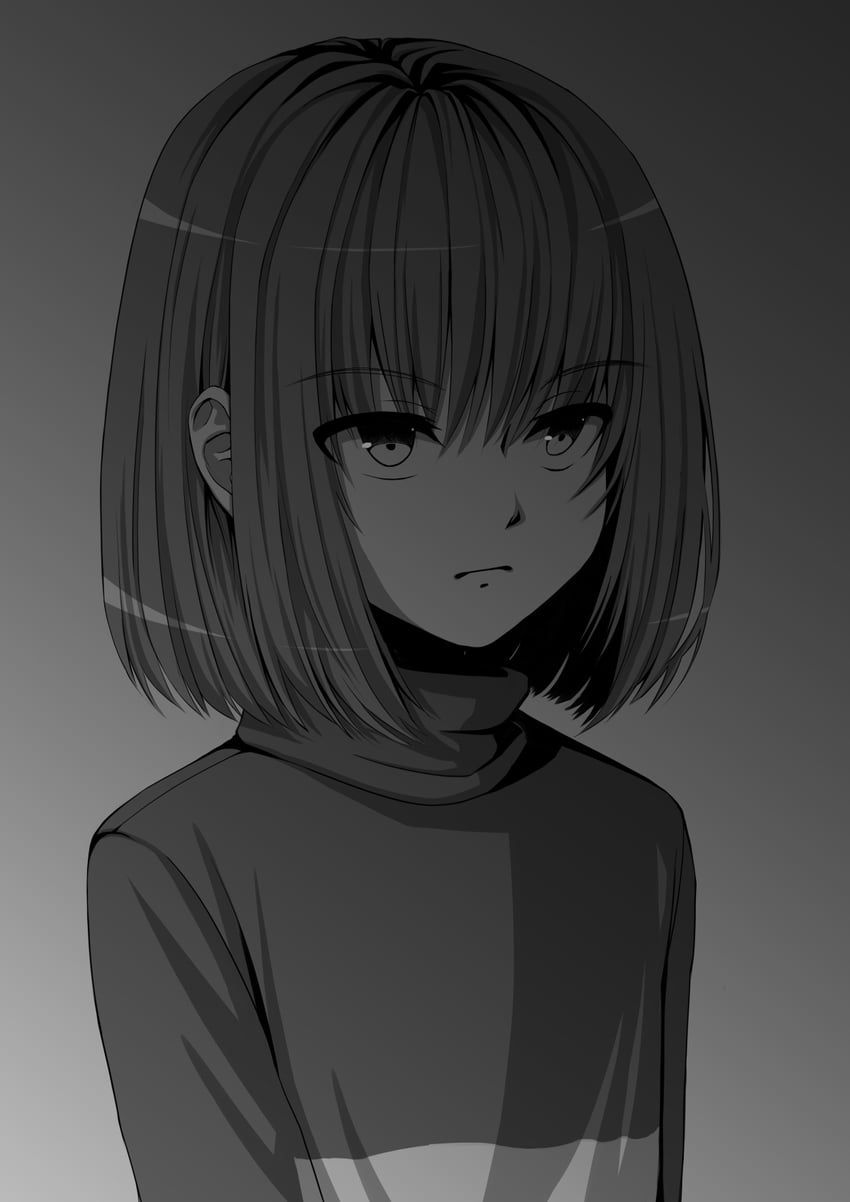 chara (undertale) drawn by fj_0102