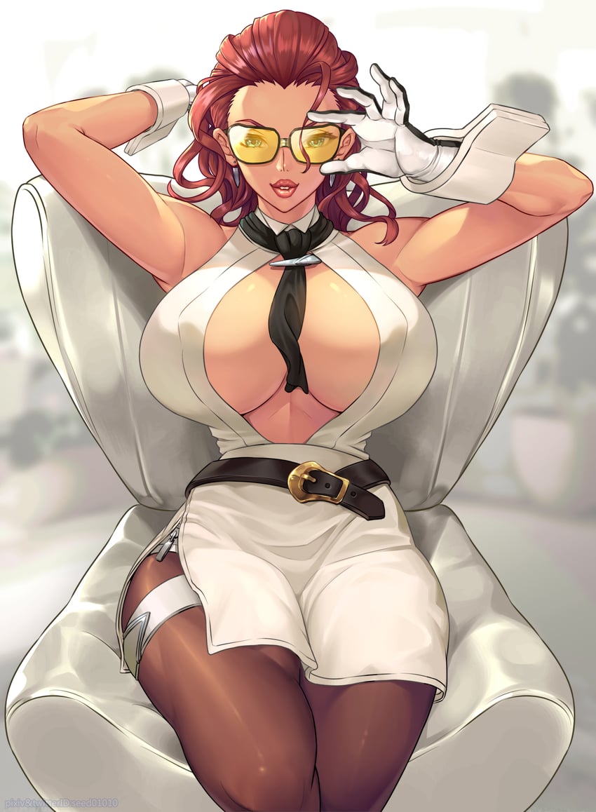 crimson viper (street fighter and 1 more) drawn by seed01010