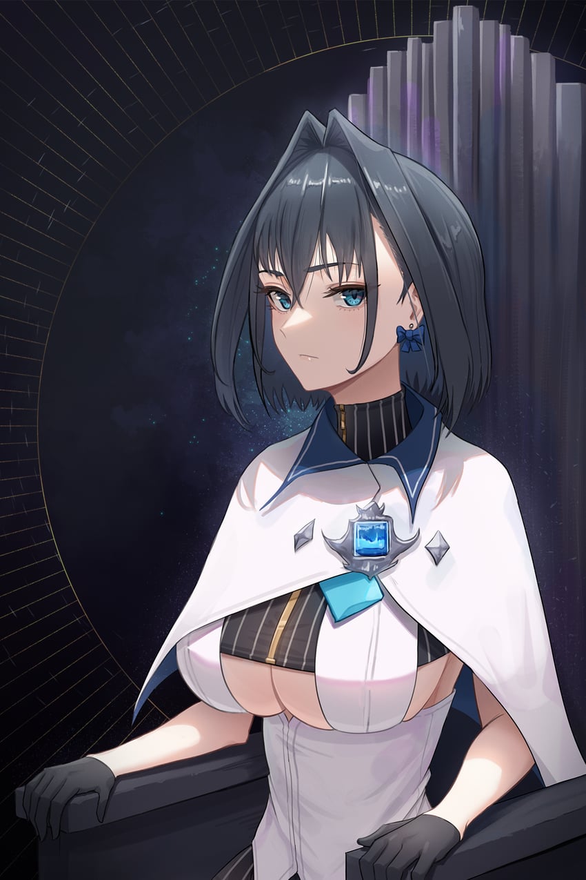 ouro kronii (hololive and 2 more) drawn by zenya