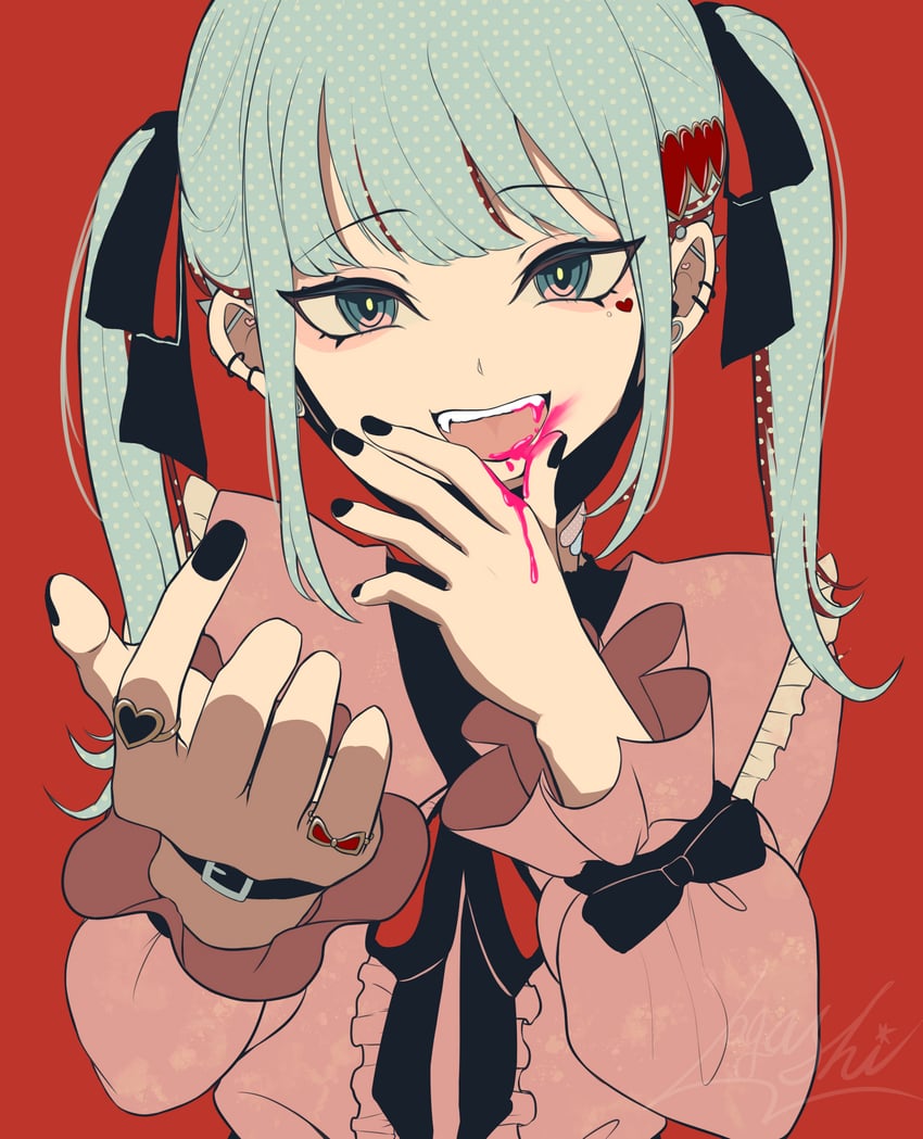 hatsune miku (vocaloid and 1 more) drawn by wagashi425