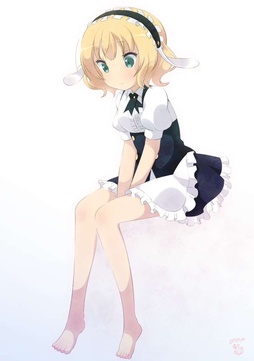 kirima syaro (gochuumon wa usagi desu ka?) drawn by aosora_neko