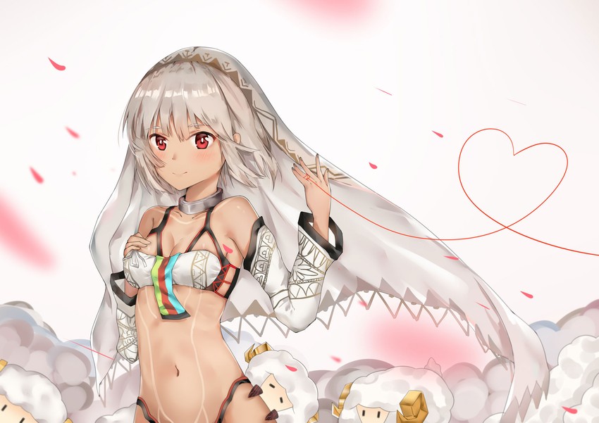 altera, altera the santa, and zerco (fate and 1 more) drawn by yuuki_mix