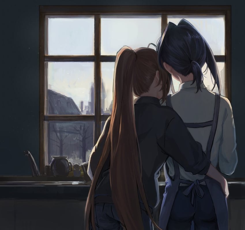 ouro kronii and nanashi mumei (hololive and 1 more) drawn by kisuu_(oddnumberr_)