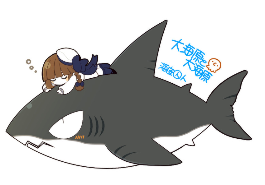 wadanohara, samekichi, and tarako (funamusea and 1 more) drawn by funamusea_(artist)