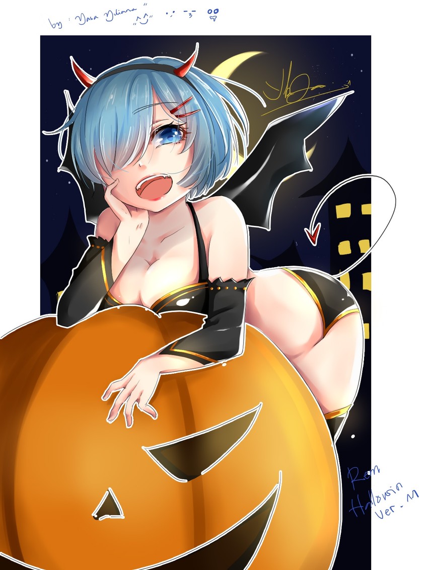 rem (re:zero kara hajimeru isekai seikatsu) drawn by yashachi