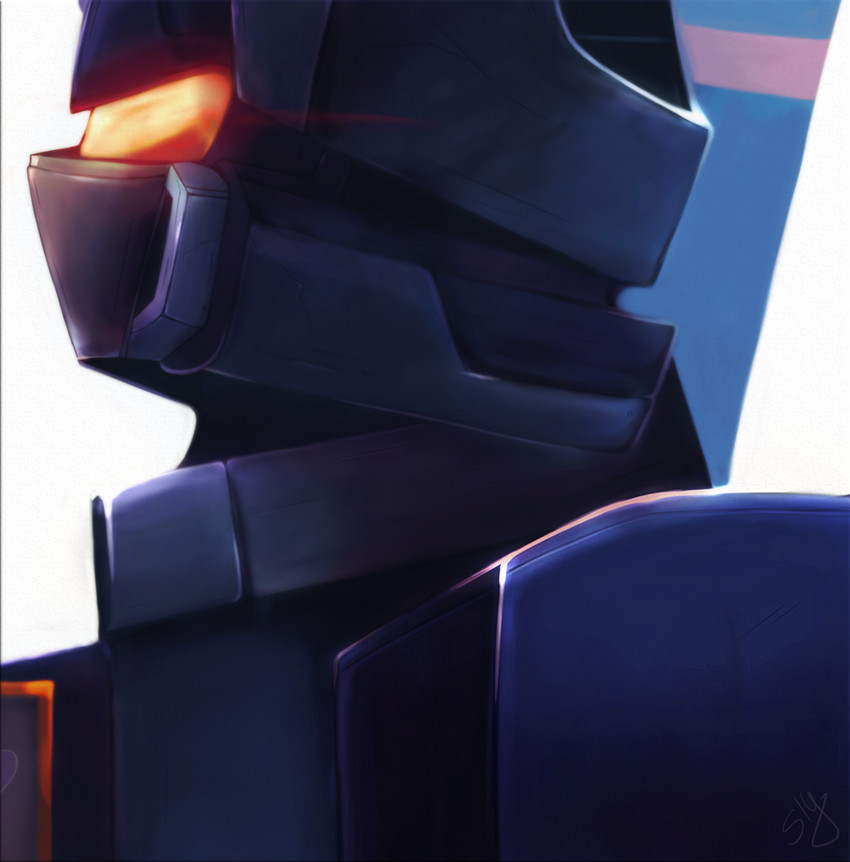 soundwave (transformers and 1 more) drawn by bassomega