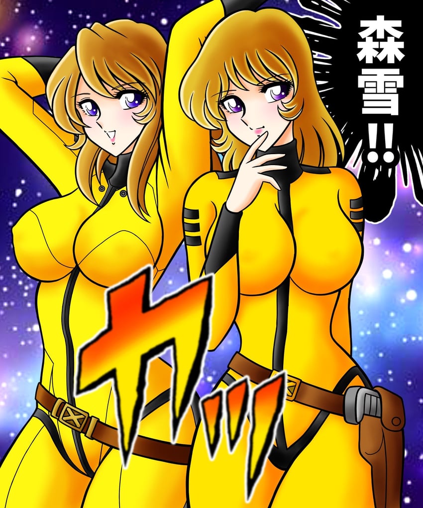 mori yuki (uchuu senkan yamato and 2 more) drawn by tatsumi_kyouhei
