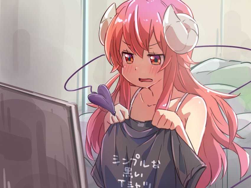 yoshida yuuko (machikado mazoku) drawn by icorasama
