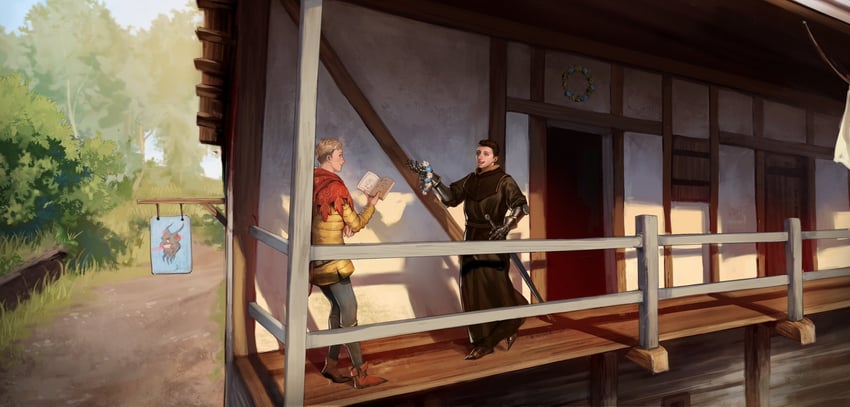 henry of skalitz and hans capon (kingdom come: deliverance ii) drawn by tworain_w