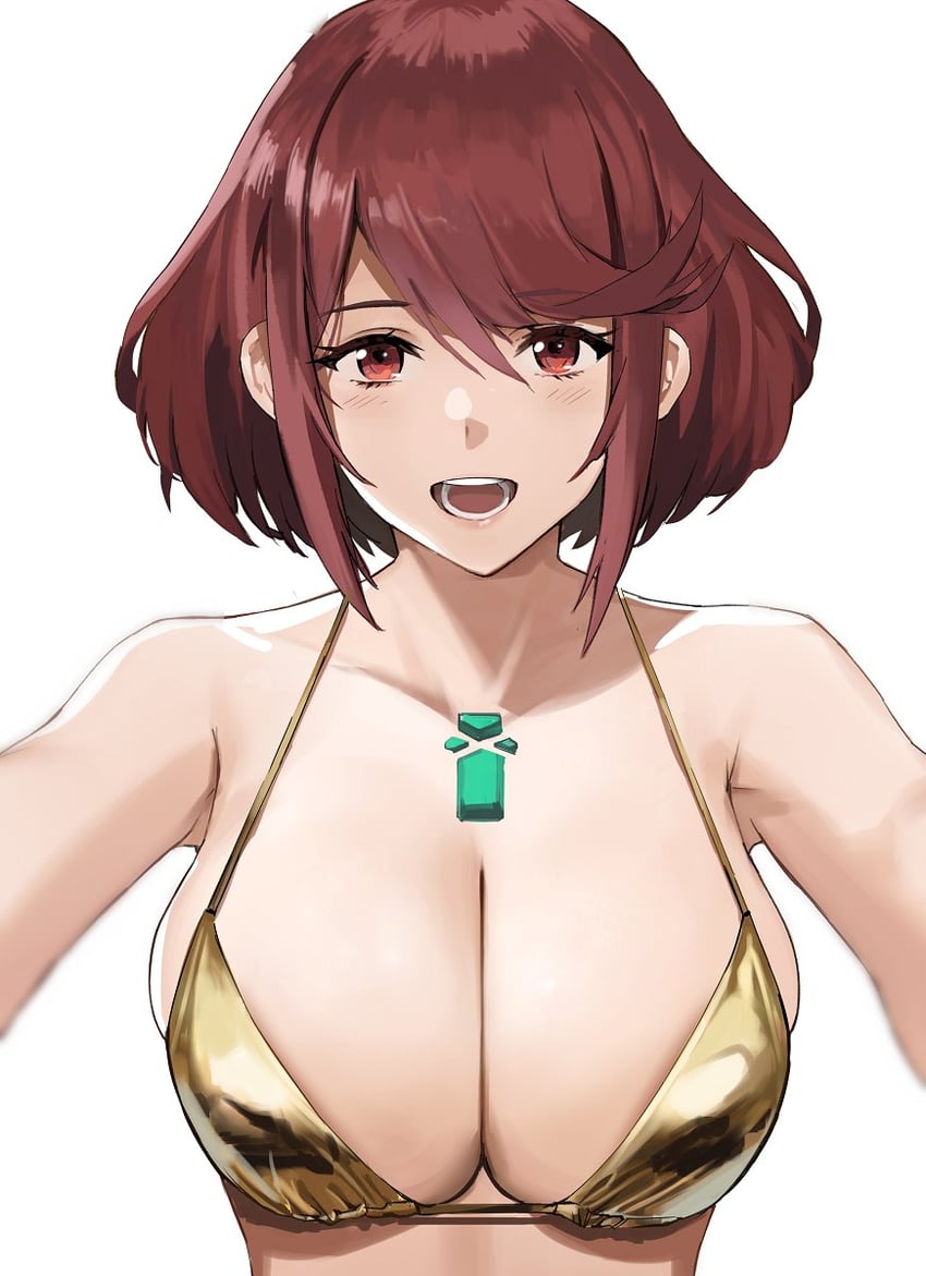 pyra (xenoblade chronicles and 1 more) drawn by j@ck